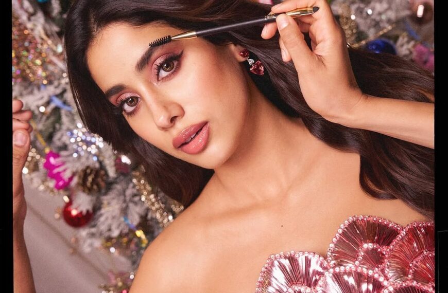 Janhvi Kapoor and Madhuri Dixit Nene embrace the soft pink glam in the best beauty looks of the week