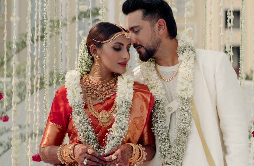 The Kerala wedding of designer Gaurav Khanijo balanced old-school romance and tradition