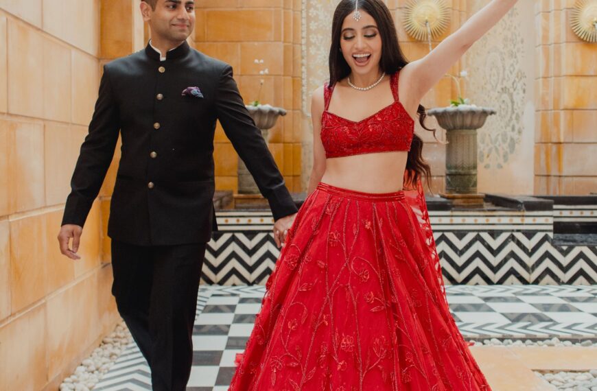 This Delhi-based designer bride created each look for her wedding