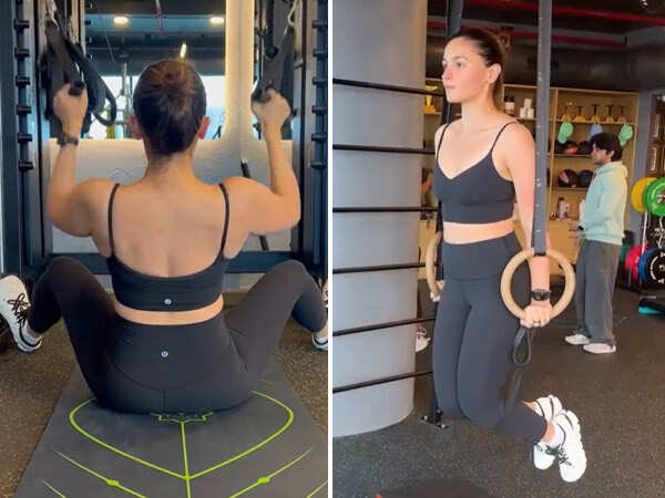 Alia Bhatt hits the gym before jetting off on a holiday