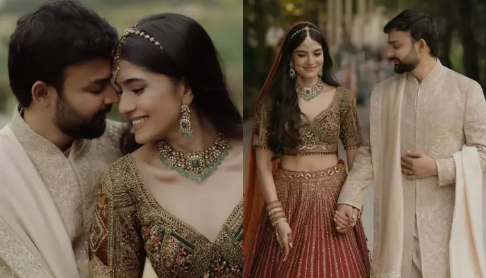 TV Actress, Tanvi Malhara Gets Married To Pratham Mehta, Bride Stuns In Heavily Embroidered Lehenga