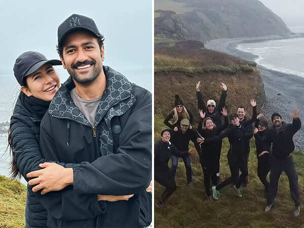 Pics: Katrina Kaif and Vicky Kaushal explore the British wildlands