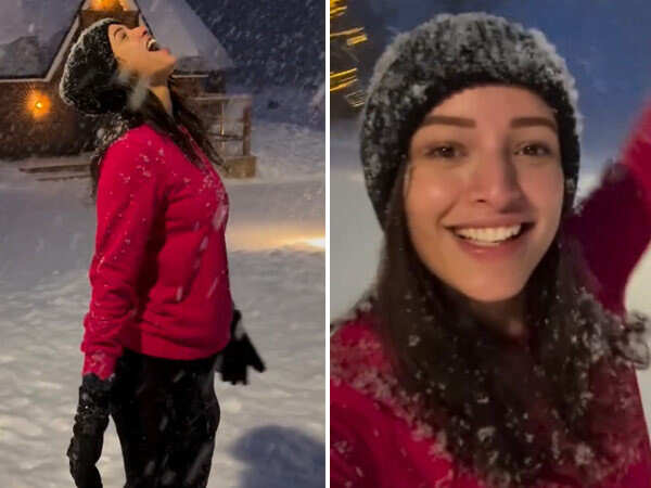Triptii Dimri enjoys snowfall in Finland with rumoured BF Sam Merchant