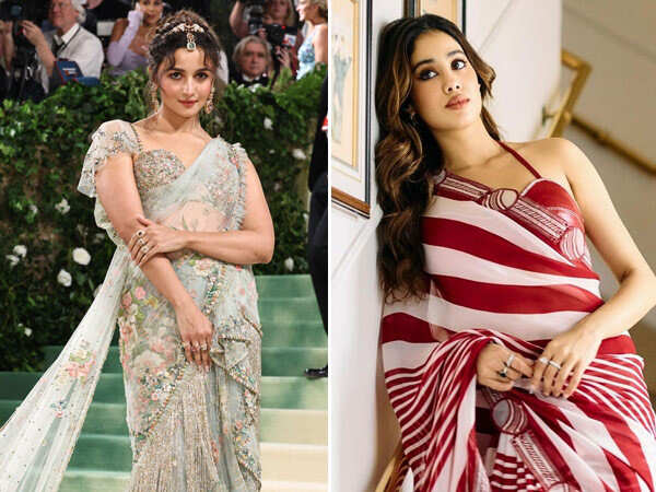 Year-Ender: From Janhvi Kapoor to Alia Batt the Years Best Saree Looks