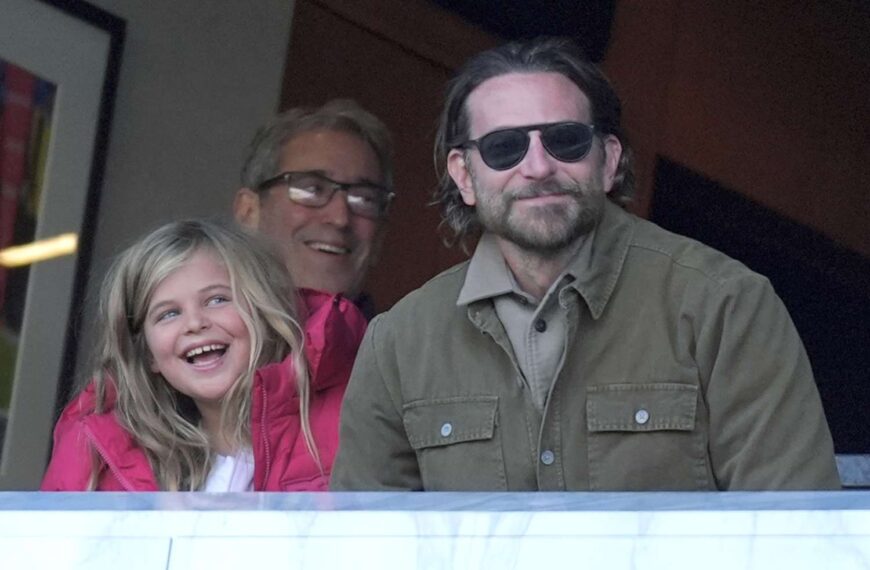 Bradley Cooper and Daughter Lea Support Eagles’ Super Bowl Journey