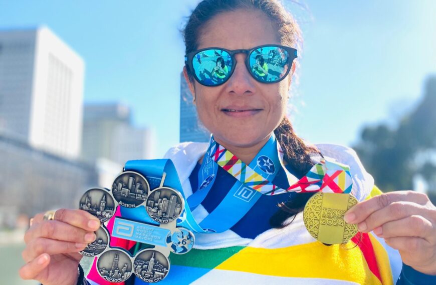Designer Namrata Joshipura has run more marathons than you could imagine