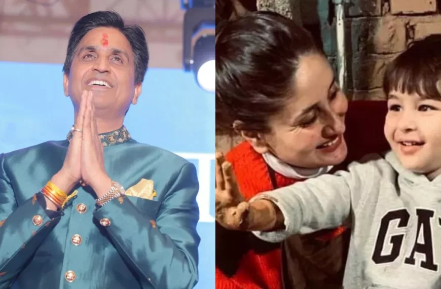 Kumar Vishwas Sparks Controversy Over Kareena Kapoor and Saif Ali Khan Son Taimur Name