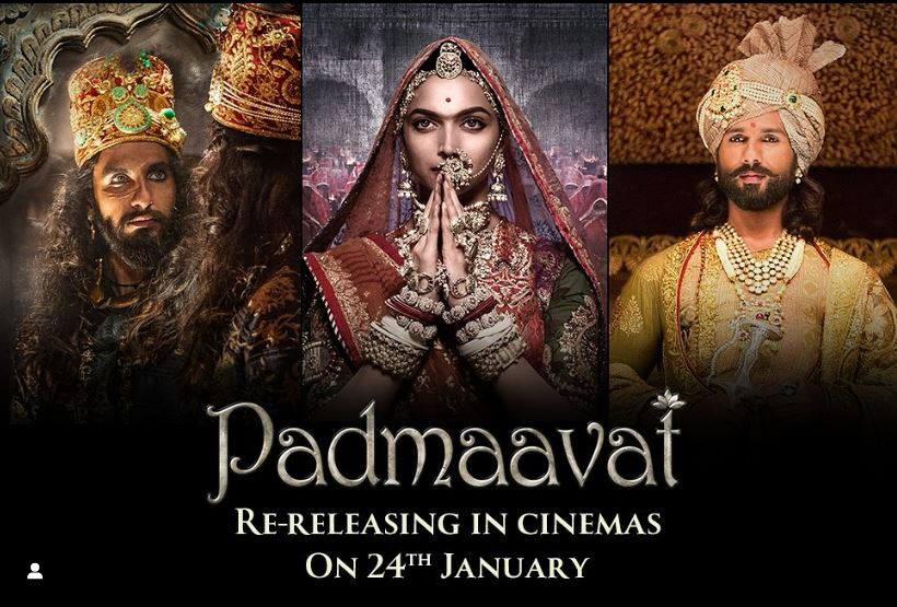 Padmavat Returns to Theatres: A Grand Celebration of Art and Legacy