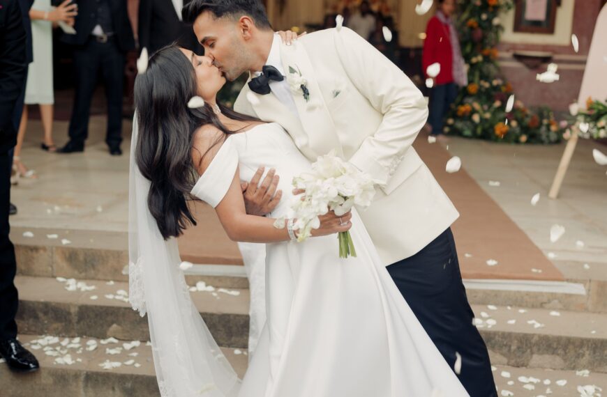 This celebrity stylist and photographer’s Mumbai wedding prioritised their home and heart