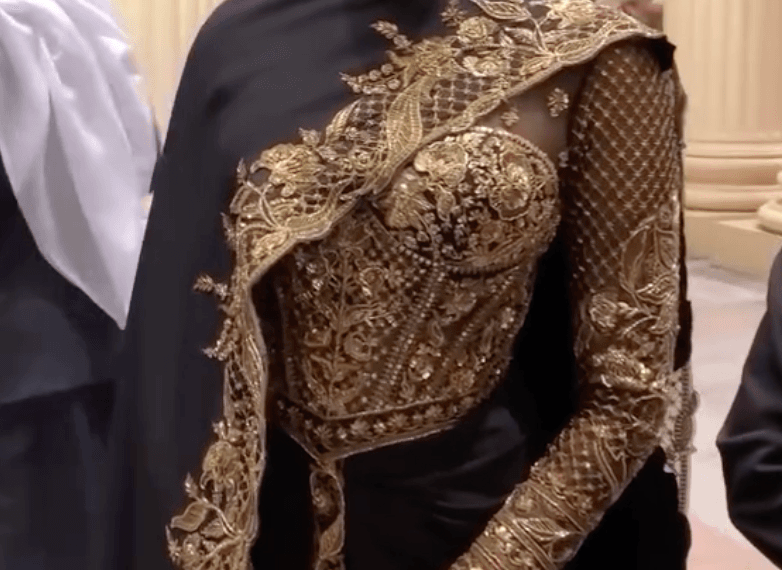 Shraddha Kapoor wore an Abaya-inspired corset gown by Torani for the Joy Awards