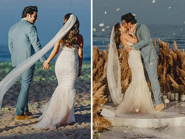 In Pics: Aadar Jain and Alekha Advanis wedding photos spell love 