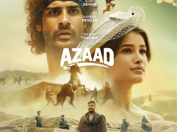 Rasha Thadani and Aaman Devgan shine in Azaads trailer 