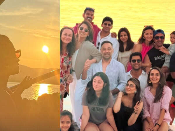 Alia Bhatt holds Raha Kapoor close as they witness a beautiful sunset