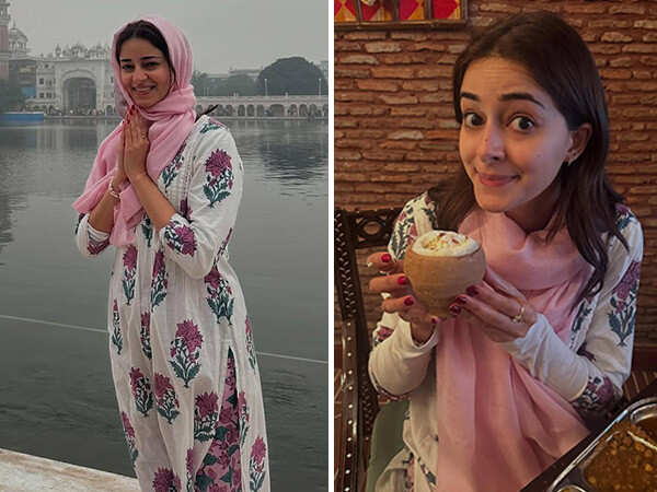 Pics: Ananya Pandayâs Golden Temple visit