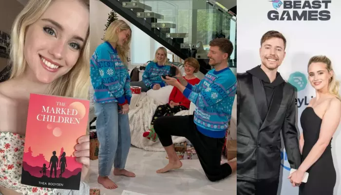 Meet MrBeast’s Fiance Thea: Older Than Him, Author, Content Creator, Gamer, Has Net Worth Of Crores
