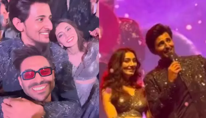 Darshan Raval Dedicates Song To BFF-Turned-Wife, Dharal, Duo Dances In Blingy Outfits At ‘Sangeet’