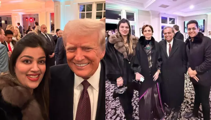 Who Is Aishwarya Bansal? The Woman With Muskesh And Nita Ambani At Trump’s Pre-Inauguration Dinner