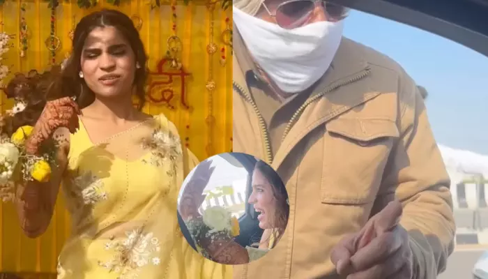 Punjabi Bride Promises ‘Laddoo’ In Exchange For ‘Challan’ To Cops, Internet Say, ‘If It Was A Groom’