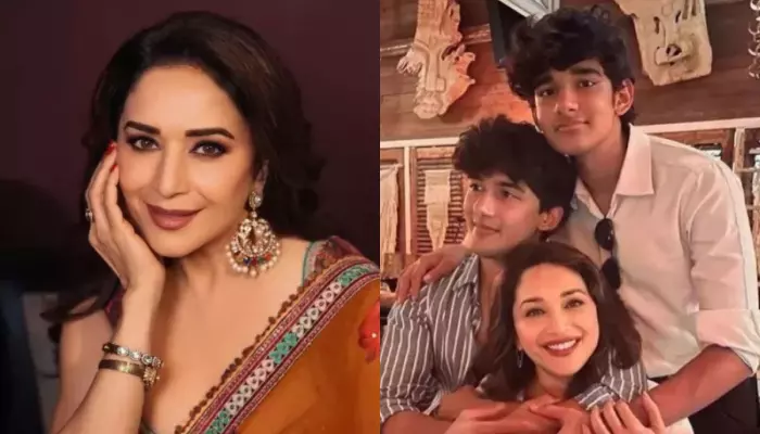 Madhuri Dixit On Her 2-Year-Old Son Standing Up To Bully For Big Brother, ‘Can’t Treat My Brother..’
