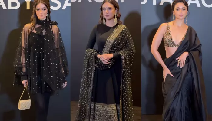 It’s A Star Studded Night As Alia, Ananya, Aditi Arrive At Sabyasachi’s 25th Anniversary Celebration