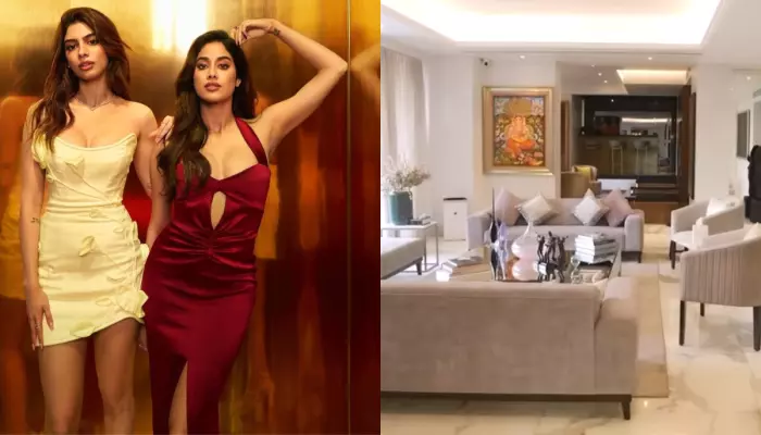 Step Inside Khushi And Janhvi Kapoor’s Lavish Mumbai Mansion, Ft Dreamy Artefacts, Costs Rs. 65 Cr