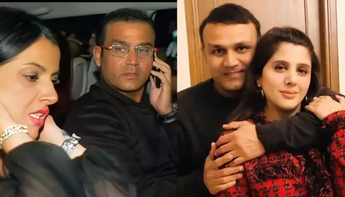Did Virender Sehwag And His Wife, Aarti Fight In Their Car? Here’s Truth Behind Their Viral Video