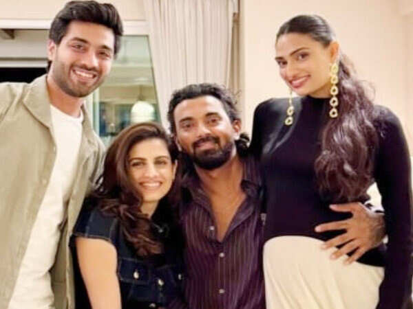 Athiya Shetty flaunts pregnancy glow as KL Rahul holds her close