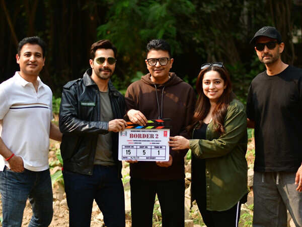 Varun Dhawan stars shooting for Border 2 in Madhya Pradesh