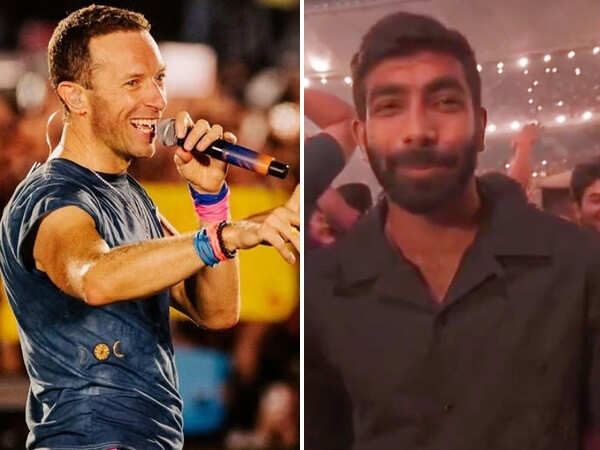 Chris Martin sings Vande Mataram hails Jasprit Bumrah at Coldplay concert