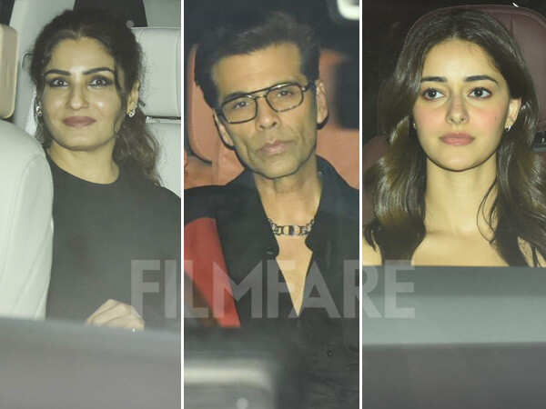 Photos: SRK Gauri Ananya Panday and more grace Farah Khans birthday bash