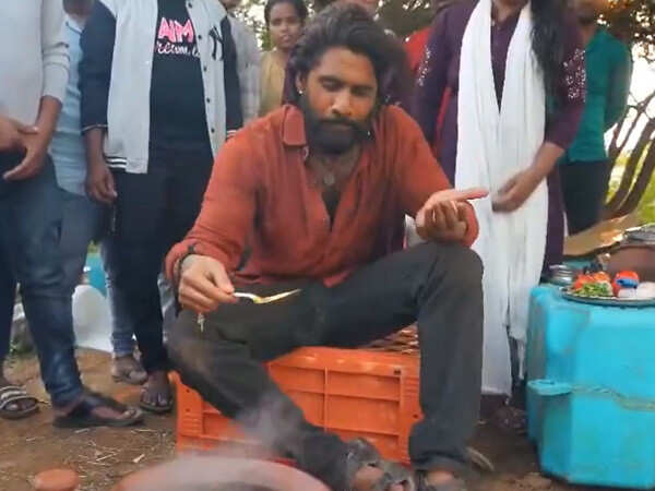 WATCH: Naga Chaitanya cooks fish curry on the sets of Thandel