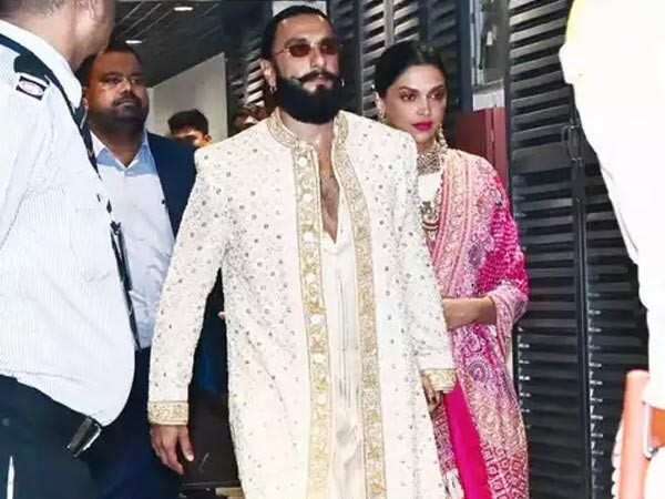 Ranveer Singh and Deepika Padukone dazzle at family wedding