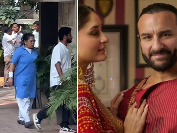 WATCH: Kareena Kapoor Khans staff photographed with bandaged wrist