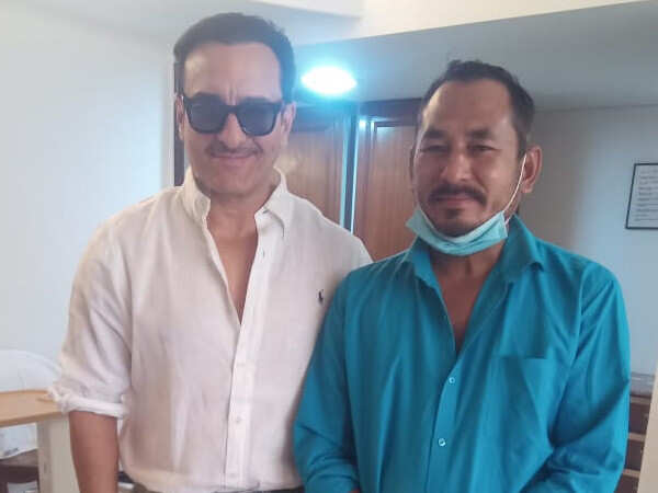 Pics: Saif Ali Khan meets the auto driver who brought him to hospital