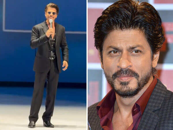 WATCH: Shah Rukh Khan blushes after a hilarious exchange with a fan