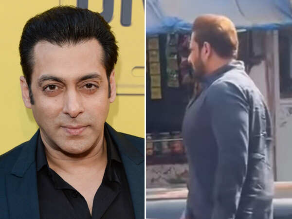 WATCH: Salman Khan shoots in a kaali peeli taxi for Sikandar