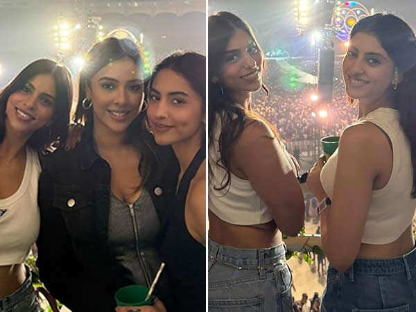 PHOTOS: Suhana Khan attends Coldplays concert in Mumbai