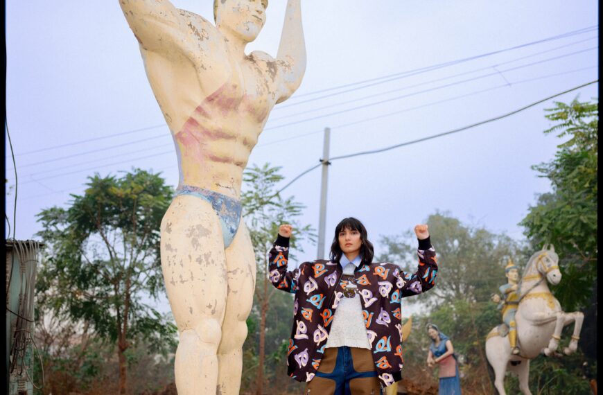 While shooting her new campaign, designer Kanika Goyal found a creative community thriving in a village in Punjab
