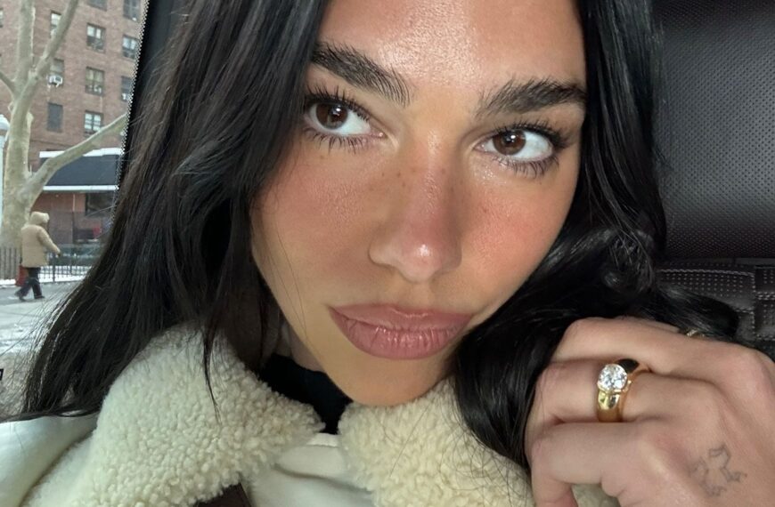 Chunky engagement rings are trending in 2025—just ask…