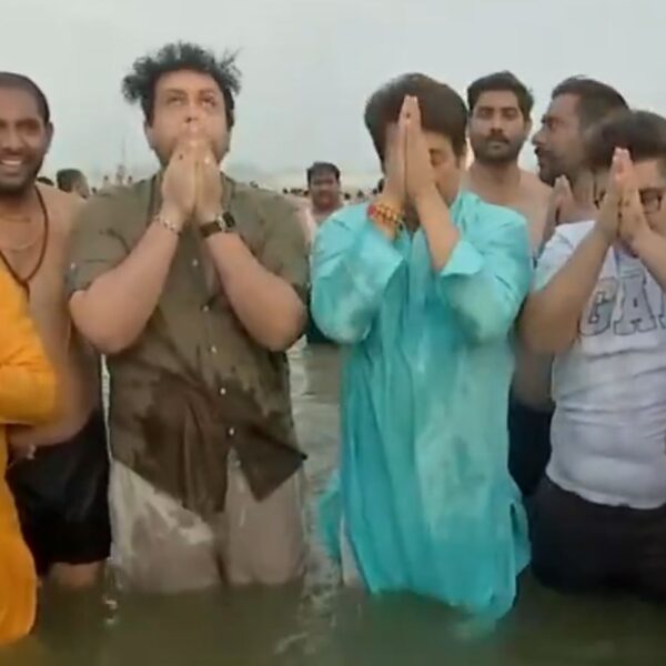 Mahakumbh 2025: Shekhar Suman and Son Adhyayan Suman&hellip;