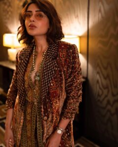 Samantha Ruth Prabhu’s ceremonial wardrobe has it all—monotone&hellip;