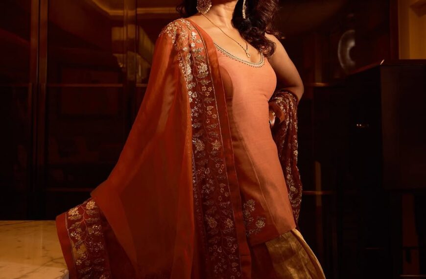 Priyanka Chopra Jonas wears a Re-ceremonial salwar-kameez that&hellip;