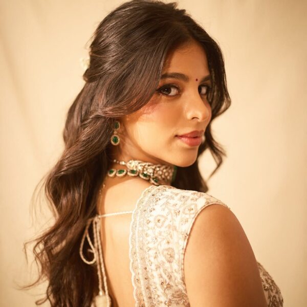 Suhana Khan’s Torani lehenga featured intricate embroidery of&hellip;