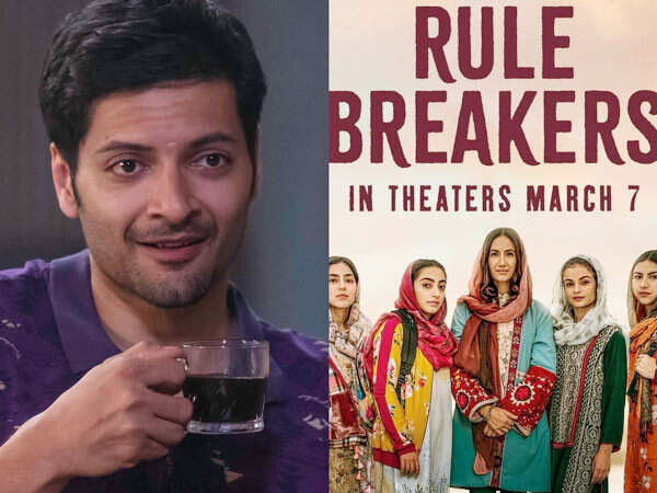 Ali Fazalâs latest look from his Hollywood film Rule Breakers unveiled