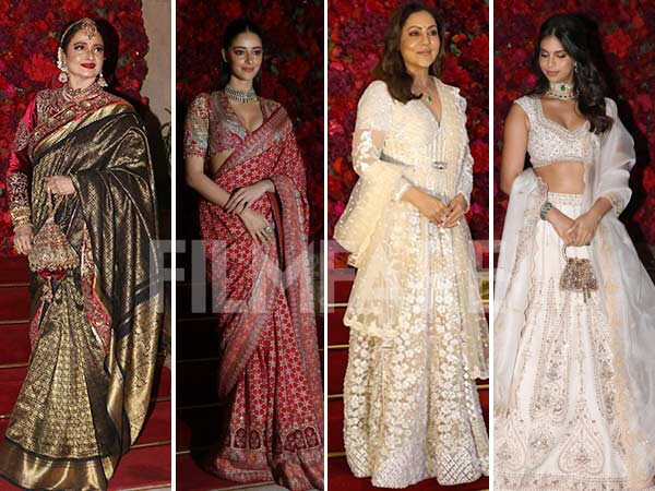 Pics: Suhana Gauri Khan Ananya and more at Aadar Jainâs wedding