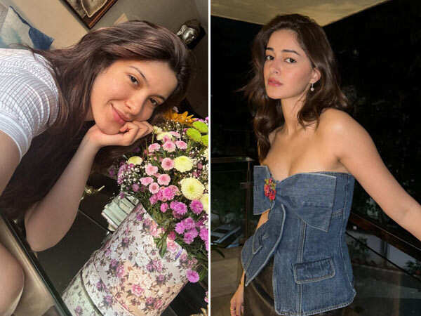 Ananya Panday Shanaya Kapoor give a glimpse of…