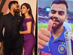 Anushka Sharmaâs VIRAL reaction to Virat Kohliâs ICC&hellip;