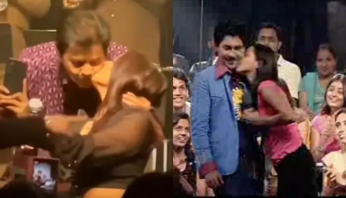 How Udit Narayan’s Son, Aditya Narayan Reacted When A Fan Girl Kissed Him On TV, Was Left Embrassed