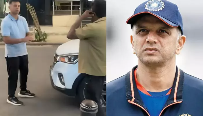 Rahul Dravid Argues With Auto Driver In Bengaluru Post Accident, Netizens Say ‘Fighting So Politely’