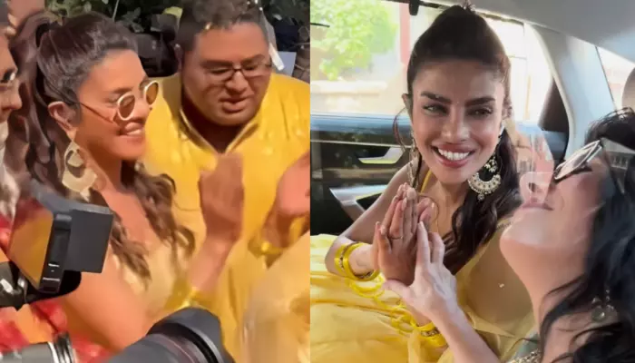 Priyanka Chopra Dances Her Heart Out On Bollywood Beats At Brother, Siddharth’s ‘Haldi’, See Pics